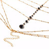 New Arrival : Black Diamond Chain Necklace Belly Body Chain
