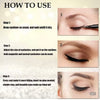 Black Glitter eyeliner and lash adhesive