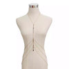 New Arrival : Black Diamond Chain Necklace Belly Body Chain